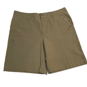 COLUMBIA grt Men’s‎ cargo/ hiking/ outdoor shorts dark khaki sz 38